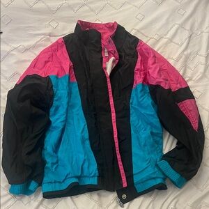 Colorblock Windbreaker Jacket